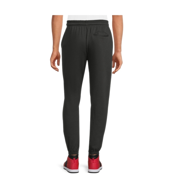 Stranger Things Men's Hellfire Club Joggers NWT Black Charcoal - Picture 2 of 3